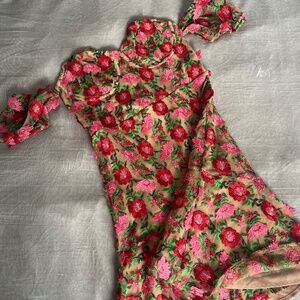 For Love & Lemons Small Floral Mini Dress